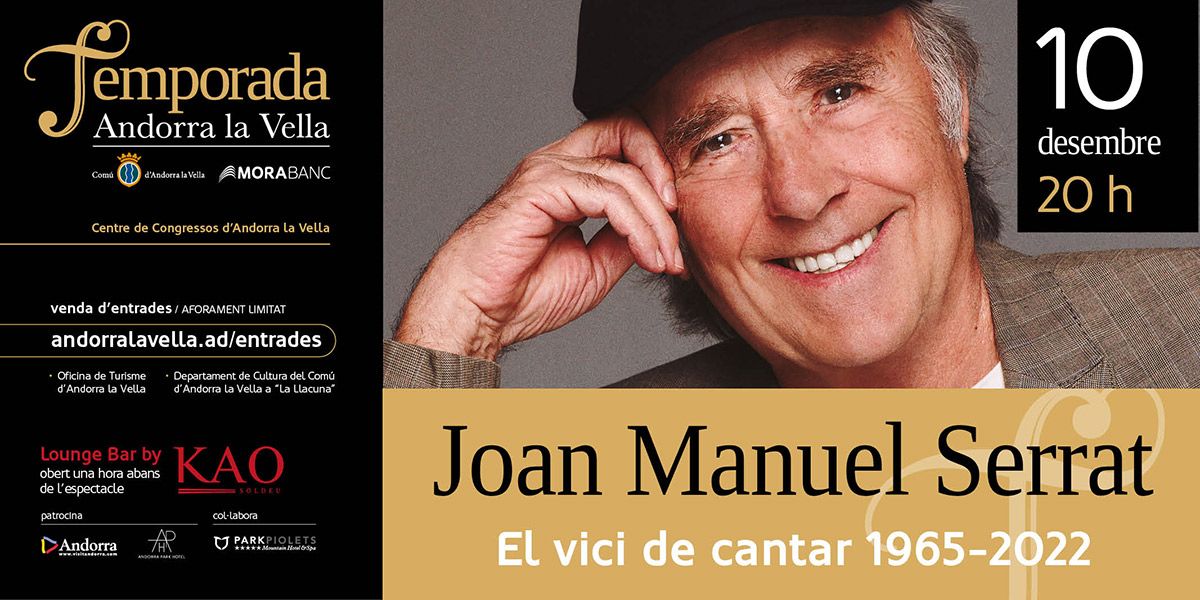 Temporada Joan Manuel Serrat 2022